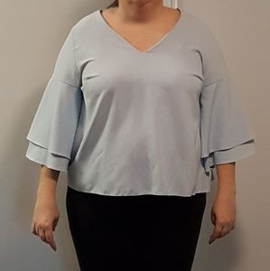 Lane Bryant Double-sleeve Top